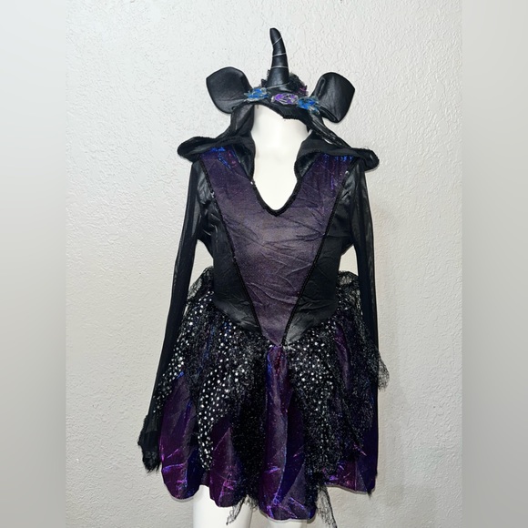 🦄🖤💜Midnight Unicorn Costume - Picture 1 of 9